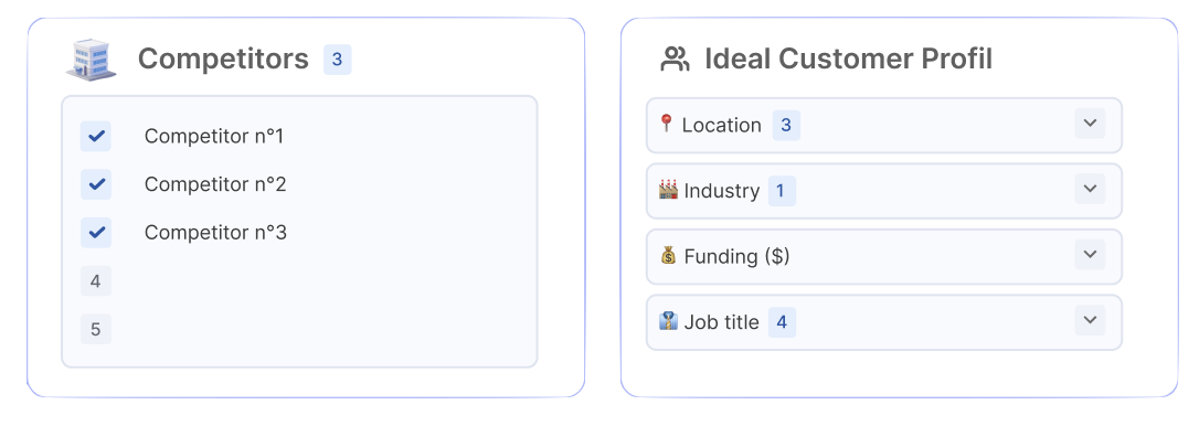 Step 1 - Competitors and Ideal Customer Profile